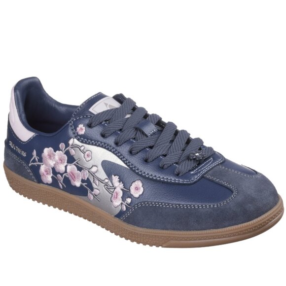 *NEW* Skechers Hotshot Navy Blooming Blossoms - 9M - Picture 1 of 5